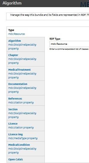 Εικόνα 27: RDF mapping
