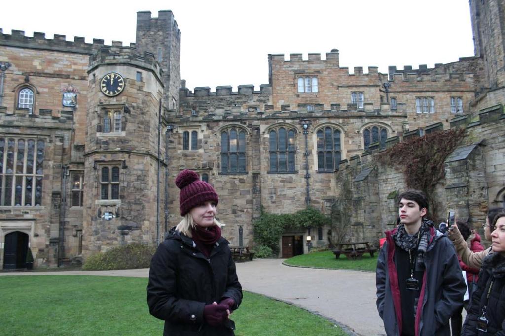 Κάστρο του Durham Με τιμή Οι φοιτητές Πούλου