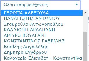 Αρχεία Καταγραφής: Ο επιμορφωτής μπορεί να δει την καταγεγραμμένη δραστηριότητα στο μάθημα