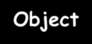 (Object Oriented