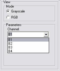 αποχρώσεις του γκρι επιλέγοντας Mode/Grayscale και το κανάλι-δίαυλο που θα εμφανιστεί Parameters/Channel.