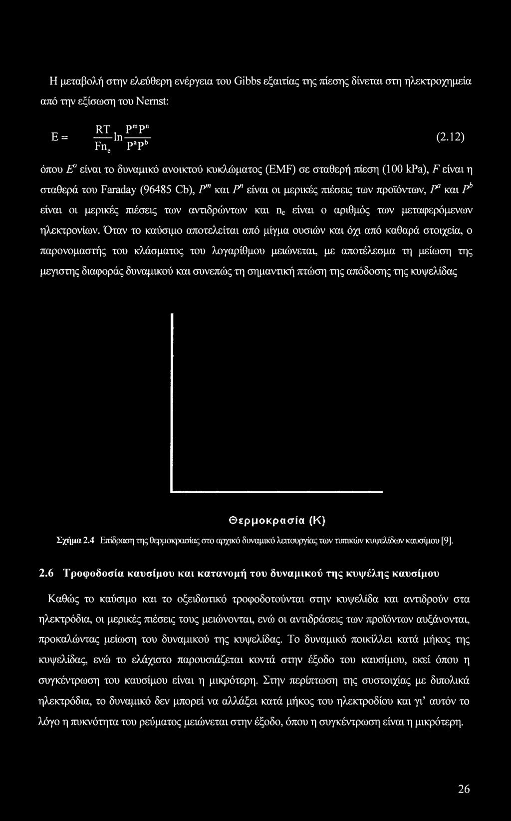 μερικές πιέσεις των αντιδρώντων και Γη είναι ο αριθμός των μεταφερόμενων ηλεκτρονίων.