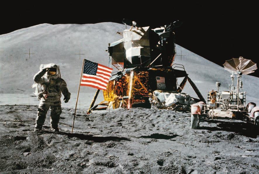 46 ανάμεσα στις δυο υπερδυνάμεις της εποχής: λίγο καιρό μετά την προσεδάφιση των Αμερικανών, οι Σοβιετικοί ουσιαστικά εγκατέλειψαν το δικό τους σεληνιακό πρόγραμμα.