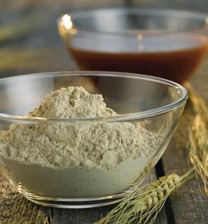 Προϊόντα Βύνης ROGGENA DUNKEL Βελτιωτικό-βύνη, σε σκόνη. ίνει χρώµα, άρωµα, γεύση και τραγανή κρούστα στα τα, λόγω του καβουρδισµένου σιταριού και της βύνης που περιέχει.