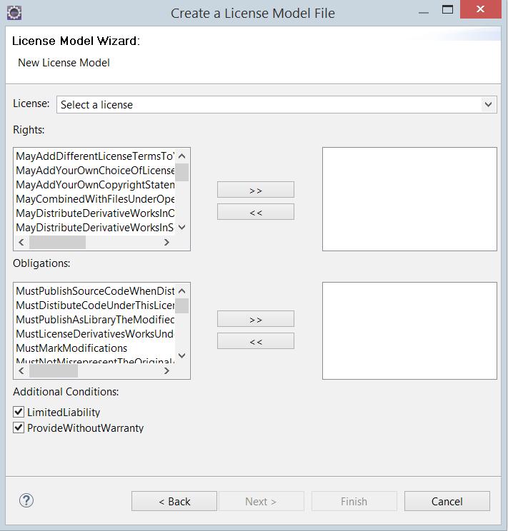 Σχήμα 15: New File Wizard. 4.2.