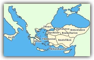 Τα Θέματα του Βυζαντίου στα τέλη
