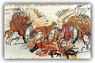 Σημαντική νίκη του στρατηγού του θέματος των Θρακησίων Πετρωνά στο Αβυσιανό της Μικράς Ασίας το 863 επί των Aράβων, καθώς εγκαινιάζεται η περίοδος του επιθετικού πολέμου