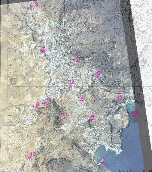 φωτογραφίας, όπου η ακρίβεια που επιτεύχθηκε στην πρώτη φωτογραφία είναι 68.6 μm, ενώ στη δεύτερη 72.9 μm.