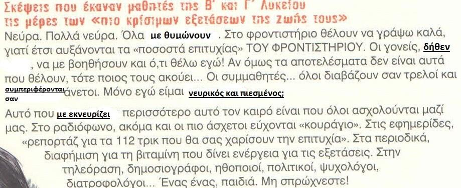 κείμενο και