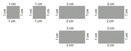 3 (δ) 3 και 4 18. Η Σώτια έχει 6 κοµµάτια από χαρτόνι, όπως παρουσιάζονται πιο πάνω.