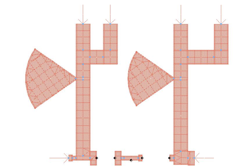 P1 P4 Σχήµα 5.36: Layout για την ηλεκτροµαγνητική ανάλυση των πιο κοντινών στοιχείων Το αποτέλεσµα της προσοµοίωσης δίνεται στο σχήµα 5.37.