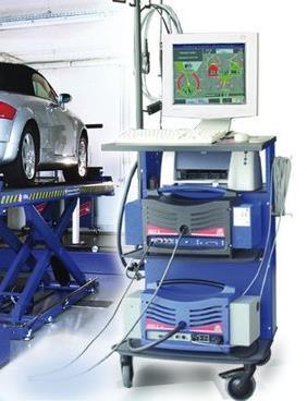 Νεφελόμετρο (Diesel Emission Tester) για την μέτρηση της θολερότητας των καυσαερίων των πετρελαιοκίνητων οχημάτων.