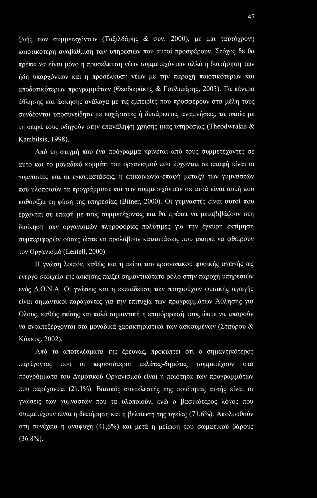 Γουλιμάρης, 2003).