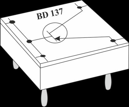 Εικόνα 18.15 Τρανζίστορ BD137. 10. Λαμπτήρας πυρακτώσεως (βλ. Εικόνα 18.16).