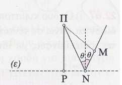 15 91 (ΣΑΒΒΑΛΑΣ). Μια πηγή παραγωγής αρμονικών κυμάτων Π βρίσκεται στην επιφάνεια υγρού και εκτελεί ταλάντωση με εξίσωση y=0,0.ημ(0πt) (S.I.). Το μήκος κύματος των κυμάτων που δημιουργούνται είναι λ=1 m.