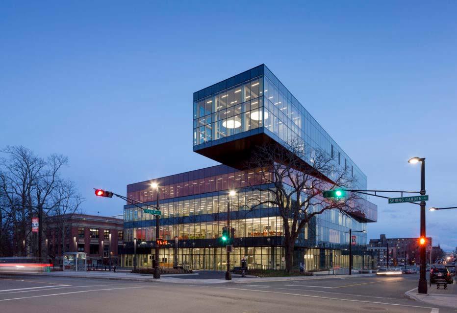 Βιβλιοθήκη του Halifax, Halifax, Νέα Σκωτία, Καναδάς Η νέα κεντρική βιβλιοθήκη στην καναδική πόλη Halifax έχει ως στόχο να γίνει το πολιτιστικό κέντρο της δεύτερης μικρότερης επαρχίας