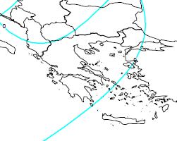 ΠΑΡΑΡΤΗΜΑ A (Ίχνος Δορυφορικής κάλυψης-footprint) SOLARIS Mobile initial coverage of Greece according to their application Transmit