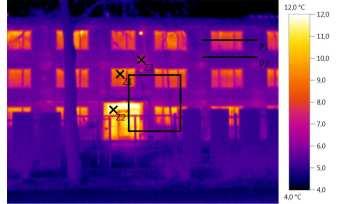 Východná strana budovy Dátum: Čas: Termogram 1.bmt 19. 2.