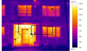 Východná strana budovy Dátum: Čas: Termogram 2.