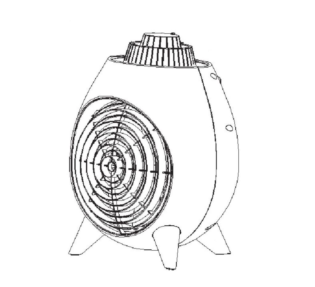 Stand Electric Fan Αερόθερμο MODEL / MONTEΛO: