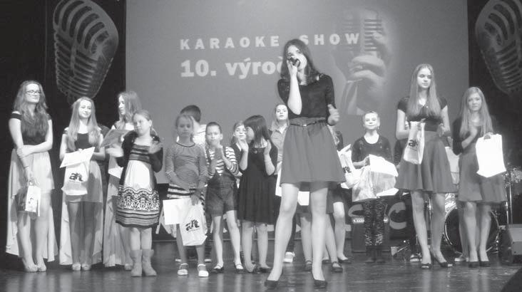 10. výročie KARAOKE SHOW Ukáž, čo vieš Zimomriavkové výkony oslávili svoje jubileum V Základnej umeleckej škole založenej vďaka pomoci Dezidera Štraucha v roku 2004 sa už na počiatku jej existencie
