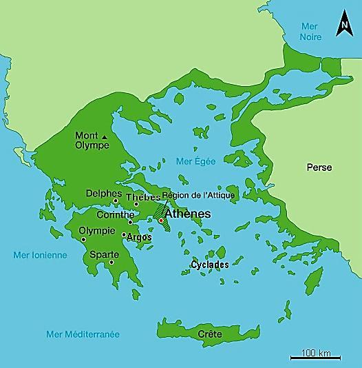 La Grèce et ses cités UN AGGLOMÉRAT DE CITÉS Si associer une unique ville à l Italie antique est facile, il n en est pas de même pour la Grèce!