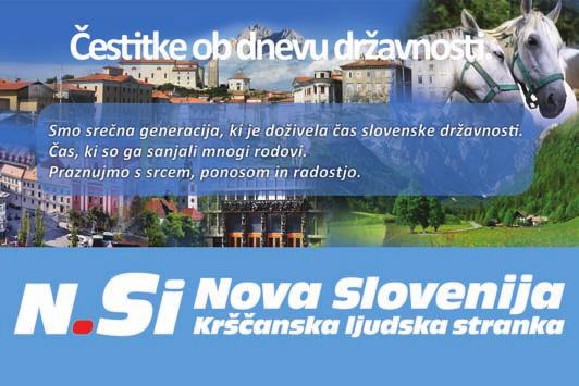 Vsem obëankam in obëanom æelim Ëim bolj prijetne in sproπëene poletne dni. Skupaj si naberimo energijo in moë, da bomo uspeπno reπevali izzive, ki Ëakajo naπo lokalno skupnost in jo bogatijo.