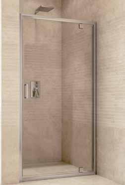 MSO SPRCHOVÉ DVERE MISTICA CK80913H Rozmery kompletu 80x190 cm, pivotové dvere, prevedenie chróm/alu,