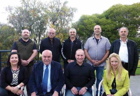com Back Row (Left to Right): Nick Alexakis, Harry Fiotakis, Stan Tsakiris (Treasurer), Terry Skoulakis, Pandelis Skalidis