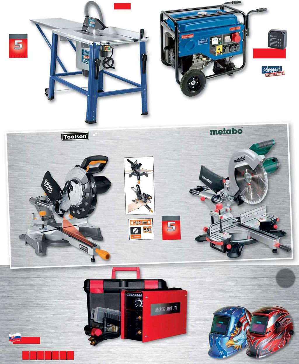 bočné rozšírenie pre dlhé dosky 2200 W S BATÉRIOU 12 V S ELEKTROŠTARTOM Označenie 23187168 23160062 Cena (Eur) 155,- 239,- 289,- 14, 50 mesačne* Stolná píla 21782992 HS 1200, 230 V/ 2200 W, kotúča