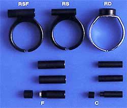 Obr.9. Prstové dozimetre pre monitorovanie extremít Voľba umiestnenia dozimetra extremít (pravá, ľavá ruka, prstenník, dlaň...) významne ovplyvňuje hodnotu ekvivalentnej dávky.