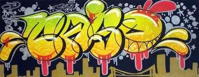 Μία απ τις μεγαλύτερες εφευρέσεις του Graffiti την έκανε ο Phase 2 και αυτή είναι το βελάκι (ο ίδιος ανακάλυψε και το λεγόμενο bubble style). Τα γράμματα δεν ήταν ευδιάκριτα πλέον.