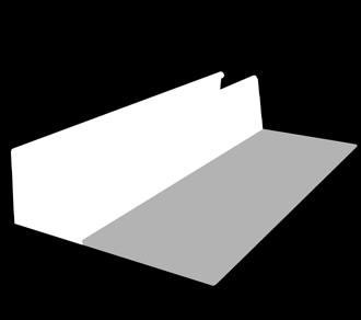 Sealing support PVC seal strip with clear finish further