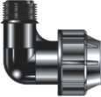 3 ΚΟΧΛΙΩΤΑ ΕΞΑΡΤΗΜΑΤΑ - COMPRESSIONS FITTINGS Γωνιά αρσενικό ρακορ κοχλιωτό Elbow male adaptor B2010/00201 Ø 20 * 1/2'' 25 450 1,32 B2010/00202 Ø 20 * 3/4'' 25 450 1,32 B2010/00302 Ø 25 * 3/4'' 25