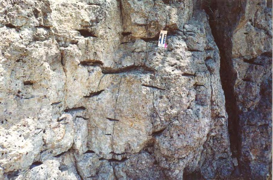 Φωτογραφία 3. 17: Διαβρωμένες φιάμμες της μονάδας MGF III.