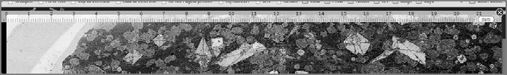 Cordieriteandalusite slate from the middle zone of the