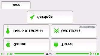 Μενού More prestigio.naviextras.com Στο μενού πλοήγησης, πατήστε το εικονίδιο More (Περισσότερα...) για είσοδο στο σχετικό μενού.