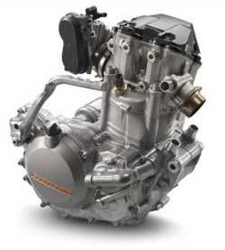 4.3 KTM 4.3.1 EXC 500 Εικόνα 4.8: Κινητήρας KTM EXC 500. Πίνακας 4.6: Τεχνικά χαρακτηριστικά κινητήρα KTM EXC 500.