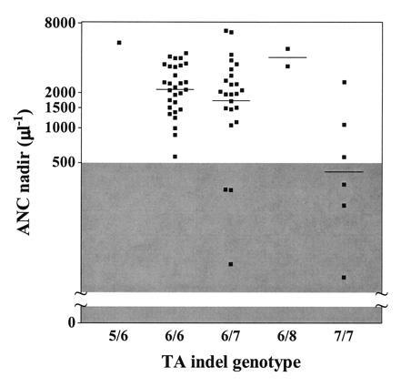 UGT1A1*28 increases risk of
