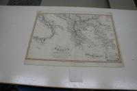 Β) Τίτλοσ/Περιγραφή: Carte de la Mer Mediterranee en trois feuilles presentee a Mgr.