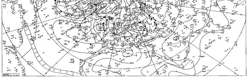500 hpa εμφανίζεται μια ράχη.