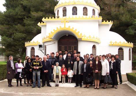 ἐλειτούργησε μὲ τὸν ὑπεύθυνο Αὐτοῦ ἑορτάζοντα Αρχιμ. π.