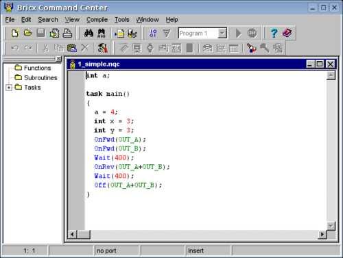 2.8 LeJos OSEK Τελειώνοντας την περιήγηση µας στο software των Lego Mindstorms αξίζει να γίνει µία αναφορά και στην πλατφόρµα LeJos OSEK.