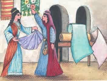 Θέματα από τη Βυζαντινή Ιστορία Ζ σπίτι ήταν η μετάβασή τους στην εκκλησία, με τη συνοδεία των γονιών τους. Κι εκεί όμως παρακολουθούσαν τη λειτουργία από ξεχωριστό χώρο, τον γυναικωνίτη.