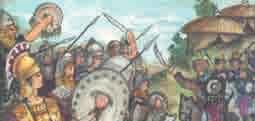 Η ρωμαϊκή αυτοκρατορία μεταμορφώνεται Β 4. Ο ρωμαϊκός στρατός αντιμετώπισε αποτελεσματικά τις επιθέσεις των Ούννων.