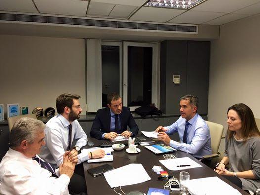 Φεβρουάριος 2016 Σύσκεψη με τον Ιωσήφ Πάρσαλη, Γενικό Διευθυντή, στελέχη της Marketing Greece και τον Γιώργο Βακόνδιο, Διευθυντή της εταιρείας FCB-Gnomi με θέμα τη στρατηγική