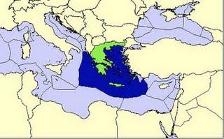 αλλά ούτε και προς την Μεσόγειο. Και γι αυτό βέβαια ήταν αντίθετη και με την Αποκλειστική Οικονομική Ζώνη, που πολύ σωστά δημιούργησε η Κυπριακή Δημοκρατία.