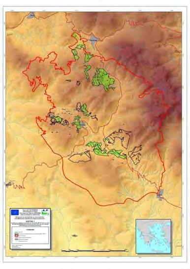 εντάχθηκαν στο έργο Life+ 290 ha τα οποία: δεν εμφάνιζαν φυσική