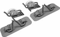 MARINE Davits 41 Καπόνια Davits 43-7402 Καπόνι µονό περιστρεφόµενο 360 µε δέστρα, ράουλο, γάντζο και σχοινί, Can, Single davit with rotation 360, with cleat, block, hook and rope, Can, ιαστάσεις