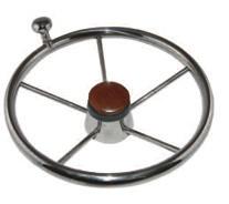 σε µαύρο & γκρι χρώµα, Ανοξείδωτο AISI 304 Steering wheel